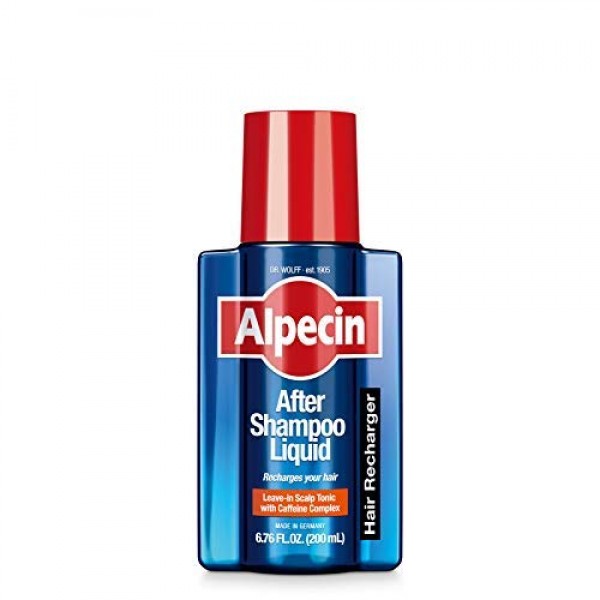 Alpecin After Shampoo Caffeine Liquid, Scalp Tonic for Mens Thin...