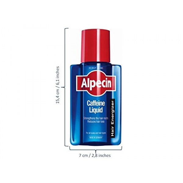 Alpecin C1 Caffeine Shampoo + Alpecin After Shampoo Liquid, Mens...