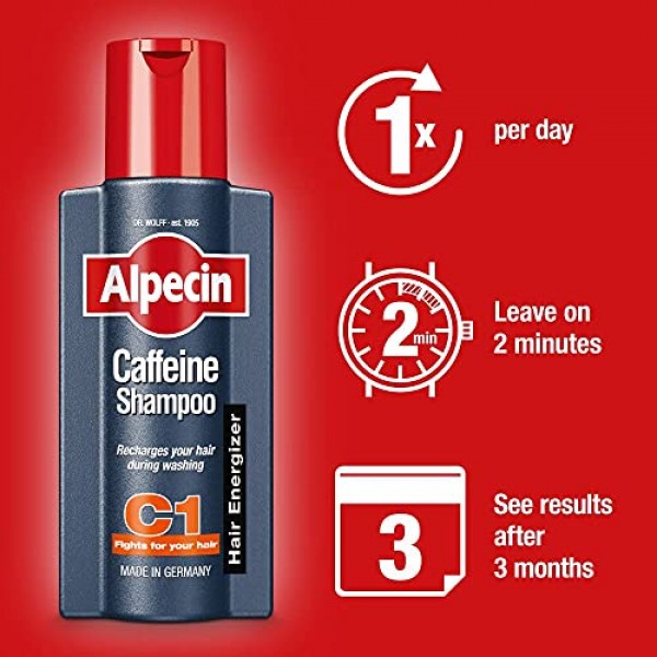 Alpecin Caffeine Shampoo 250 Ml