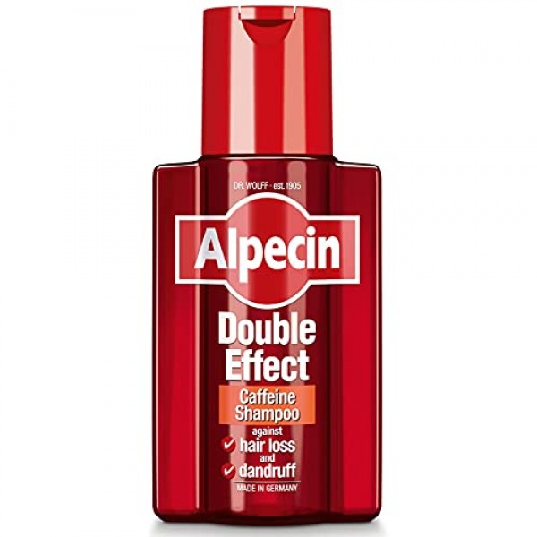 Alpecin Double Effect Caffeine Shampoo Fights Against Dandru...