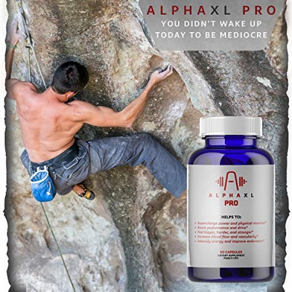 Alpha XL Pro Premium Natural T Boost Dietary Supplem...