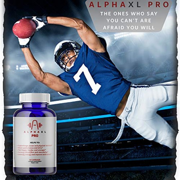 Alpha XL Pro Premium Natural T Boost Dietary Supplem...