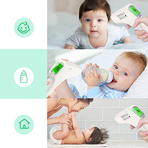 Infrared Thermometer for Humans Adults Kids Baby and Surface of O...