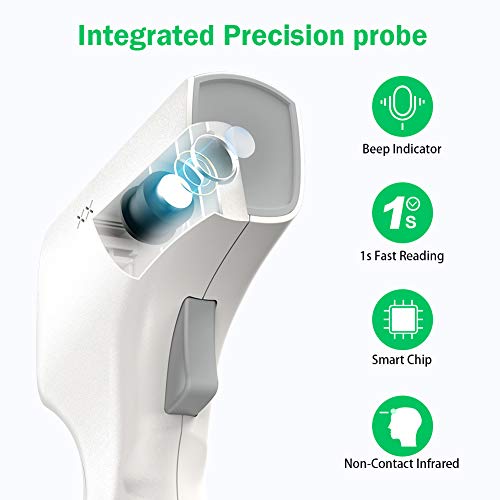 Infrared Thermometer for Humans Adults Kids Baby and Surface of O...