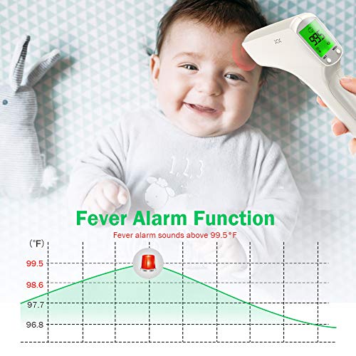 Infrared Thermometer for Humans Adults Kids Baby and Surface of O...