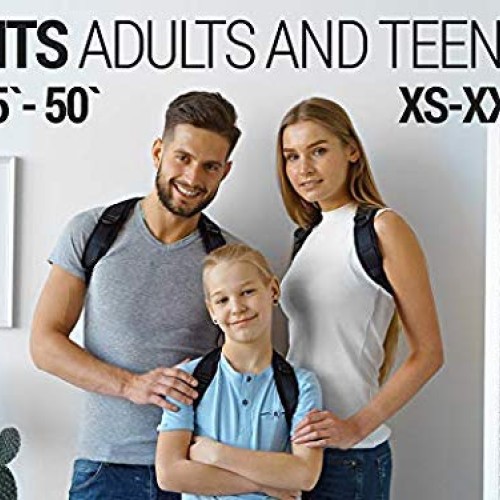 Posture Corrector for Men & Women - Adjustable Shoulder Posture B...