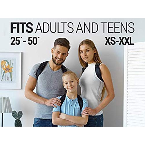 Posture Corrector for Men & Women - Adjustable Shoulder Posture B...