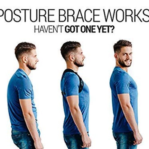 Posture Corrector for Men & Women - Adjustable Shoulder Posture B...