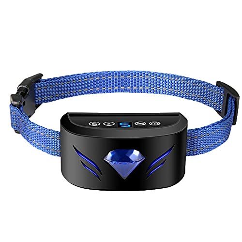 Dog Bark Collar - Electric Dog Shock Collar Anti Bark Collar with...