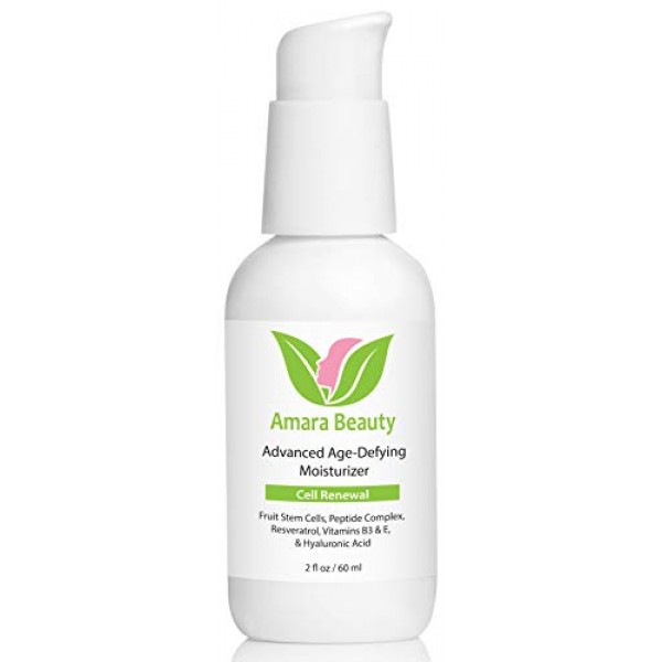 Anti Aging Face Cream Moisturizer with Resveratrol & Peptides, 2 ...