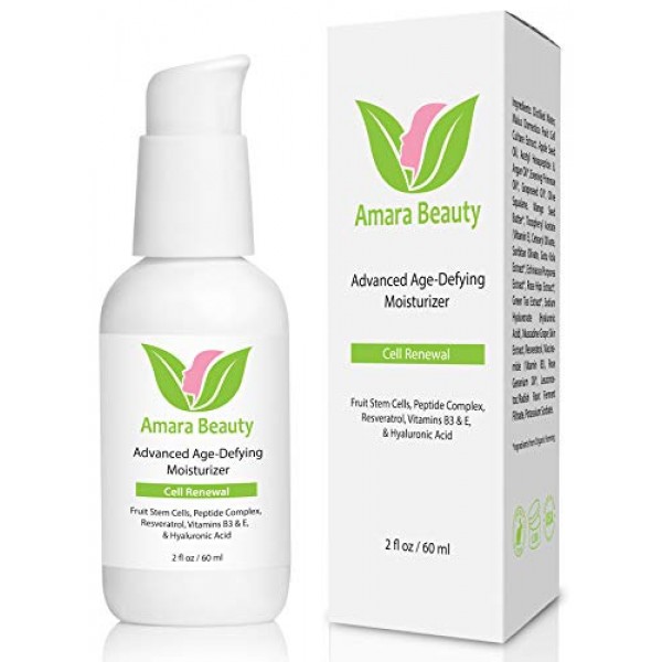 Anti Aging Face Cream Moisturizer with Resveratrol & Peptides, 2 ...