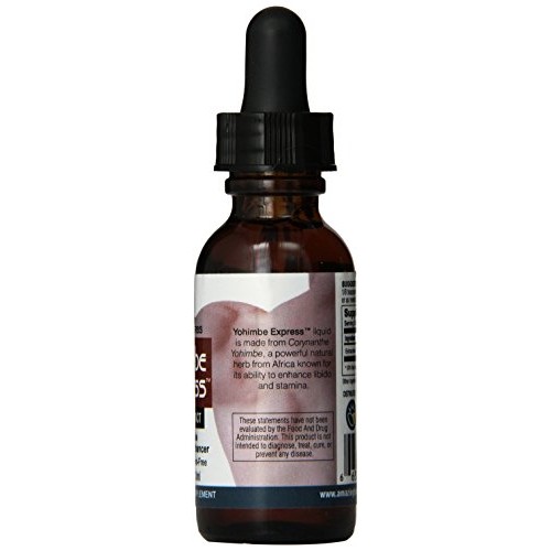 Amazing Herbs Yohimbe Express Liquid Extract, 1 Fluid Ounce