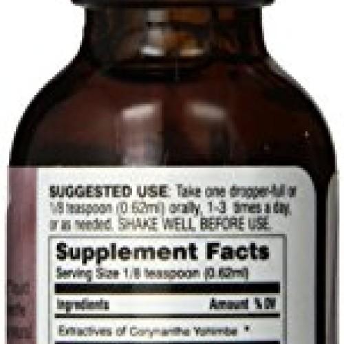 Amazing Herbs Yohimbe Express Liquid Extract, 1 Fluid Ounce
