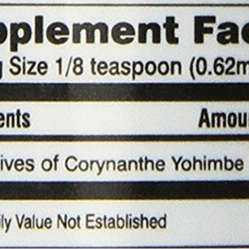 Amazing Herbs Yohimbe Express Liquid Extract, 1 Fluid Ounce