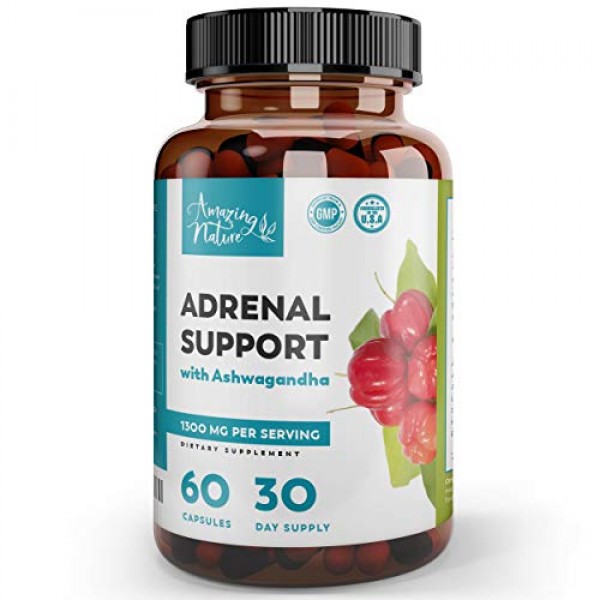 Adrenal Support & Cortisol Manager – Best Stress Relief Supplemen...