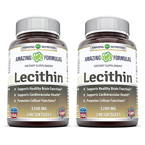Amazing Formulas Lecithin Dietary Supplement * 1200 mg High Poten...
