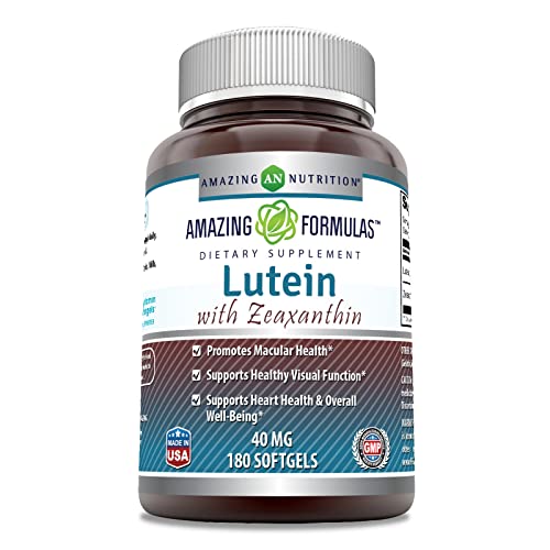 Amazing Formulas Lutein 40mg with Zeaxanthin 1600 mcg Supplements...
