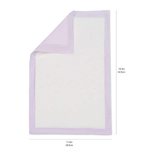 Amazon Basics Cat Pad Refills for Litter Box, Unscented - Pack of 40