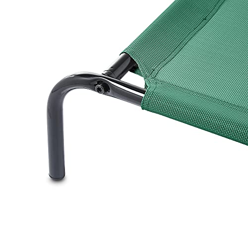 Amazon Basics Cooling Elevated Pet Bed, Extra Large 60 x 37 x 9 ...
