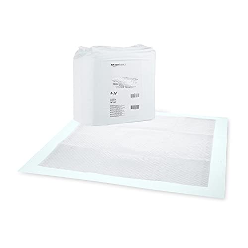 Amazon Basics Dog and Puppy Pads, Leak-proof 5-Layer Pee Pads wit...