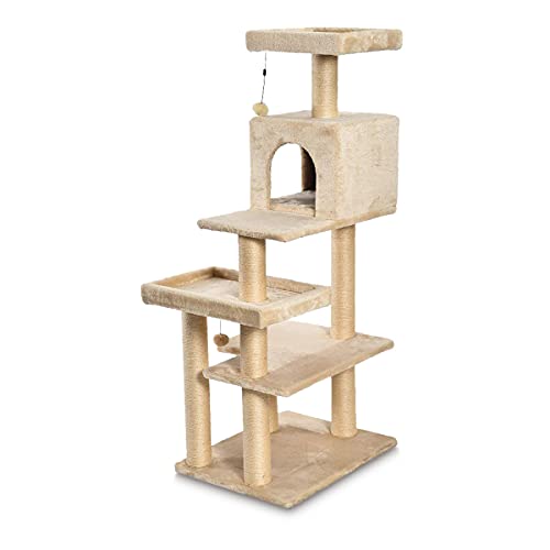 Amazon Basics Extra Large Cat Tree Tower with Condo - 24 x 56 x 1...