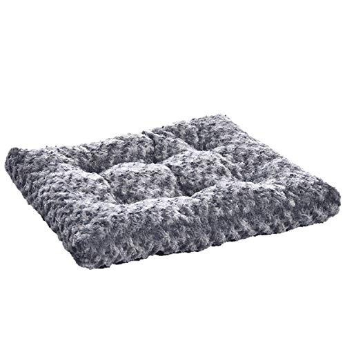 Amazon Basics Pet Dog Bed Pad, 23 x 18 x 2.5 Inch - X-Small, Gray...