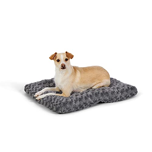 Amazon Basics Pet Dog Bed Pad, 23 x 18 x 2.5 Inch - X-Small, Gray...