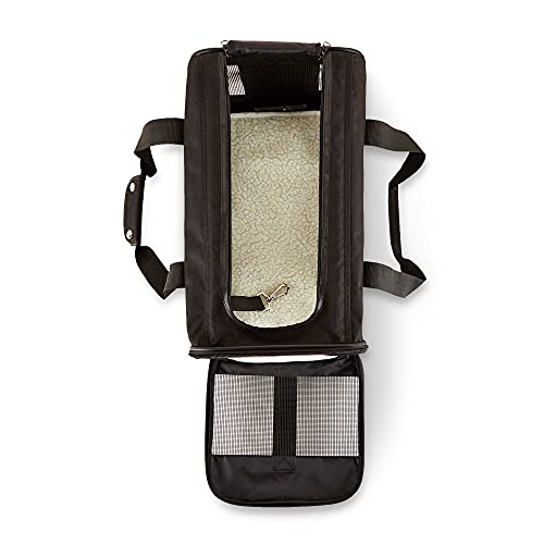Amazon Basics Soft-Sided Mesh Pet Travel Carrier, Medium 17 x 10...