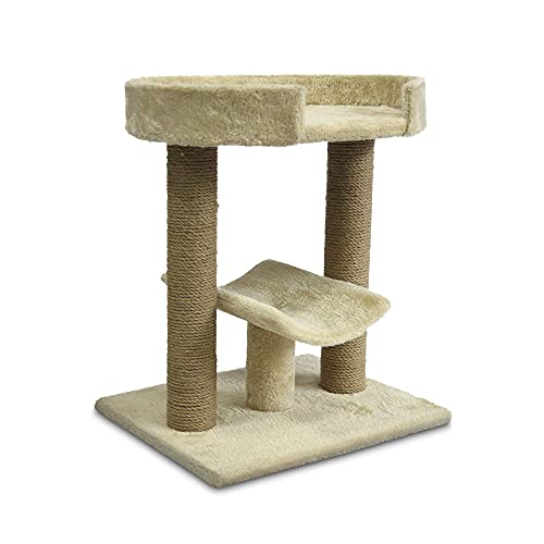 Amazon Basics Top Platform Cat Tree With Scratching Post - 18 x 1...
