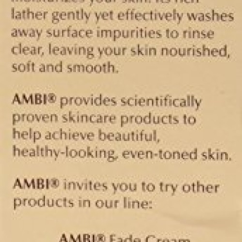 Ambi Skincare Black Soap with Shea Butter, 3.5 Oz Pack of 2