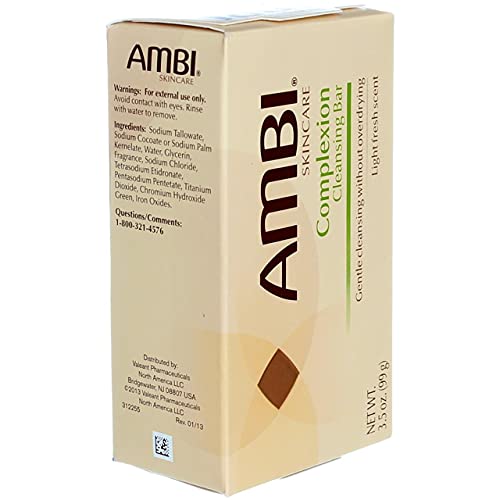 Ambi Skincare Complexion Cleansing Bar Soap | Gently Cleanses Ski...