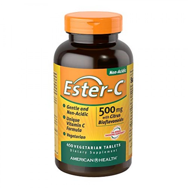 American Health Ester-C with Citrus Bioflavonoids Vegetarian Tabl...