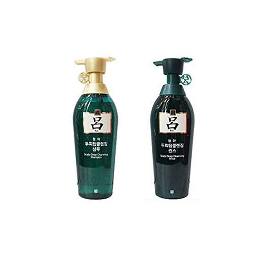 Ryoe Korean Cheongamo Scalp Deep Shampoo + Rinse Green 400ml