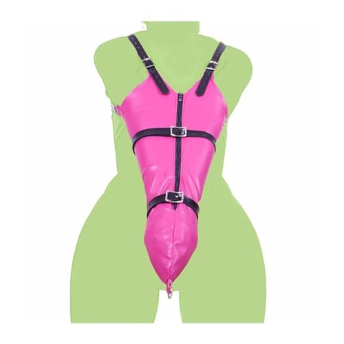 AMSANA Adult Toys PU Leather Zipper Single Glove Armbinder with O...