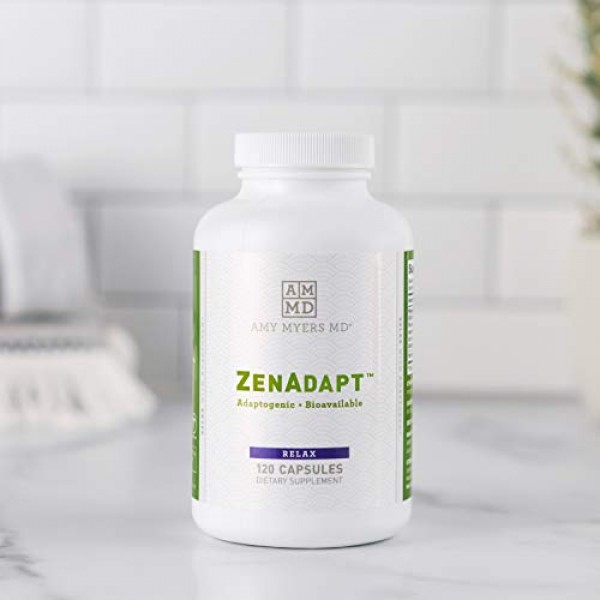 Dr Amy Myers ZenAdapt - Adaptogen Supplement Blend to Support Anx...