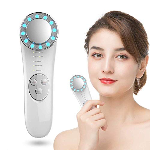 Facial Massager - 7 in 1 Face Cleaner Lifting Machine - High Freq...