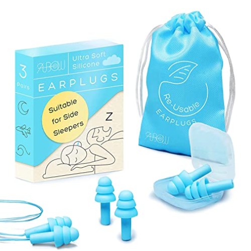 ANBOW Soft Ear Plugs for Sleeping Noise Cancelling. Ear Plugs for...