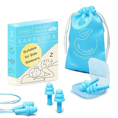 ANBOW Soft Ear Plugs for Sleeping Noise Cancelling. Ear Plugs for...