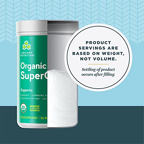 Ancient Nutrition Organic SuperGreens - Digestive Enzymes, Fermen...