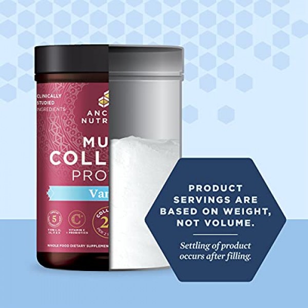 Collagen Powder Protein by Ancient Nutrition, Multi Collagen Prot...