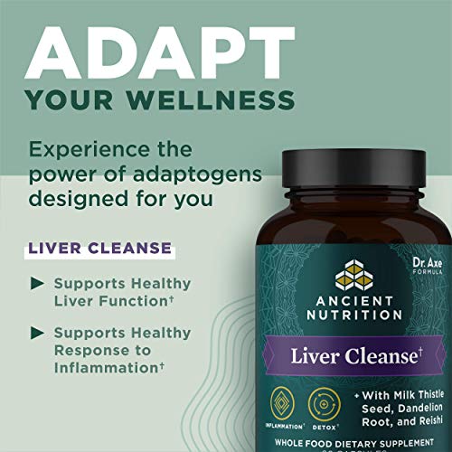 Liver Detox Supplement by Ancient Nutrition, Ancient Herbals Live...