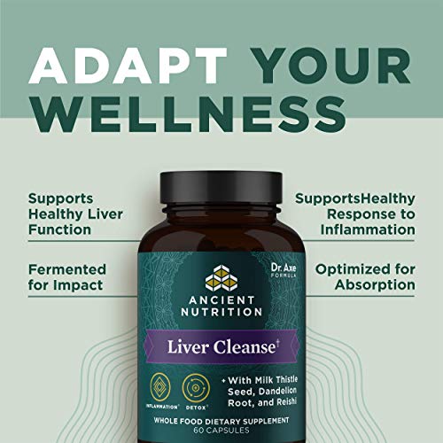 Liver Detox Supplement by Ancient Nutrition, Ancient Herbals Live...