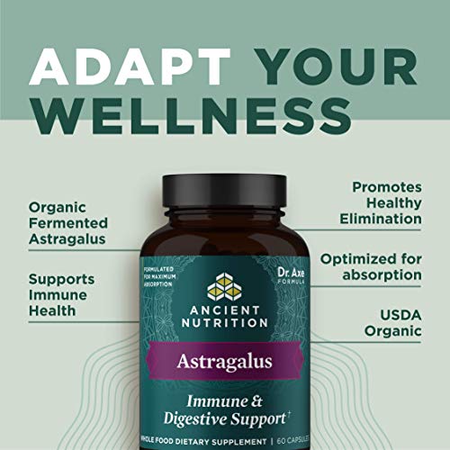 Probiotics and Astragalus Supplement Capsules by Ancient Nutritio...