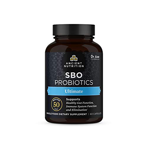 Probiotics by Ancient Nutrition, SBO Probiotics Ultimate 50 Billi...
