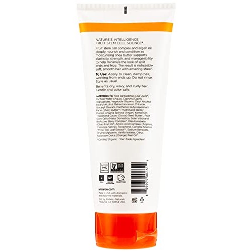Andalou Naturals Argan Oil Plus LeaveIn Conditioner Fluid, Vanill...