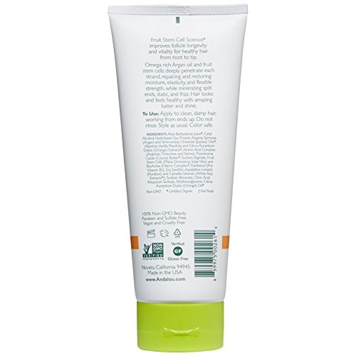 Andalou Naturals Argan Oil Plus LeaveIn Conditioner Fluid, Vanill...
