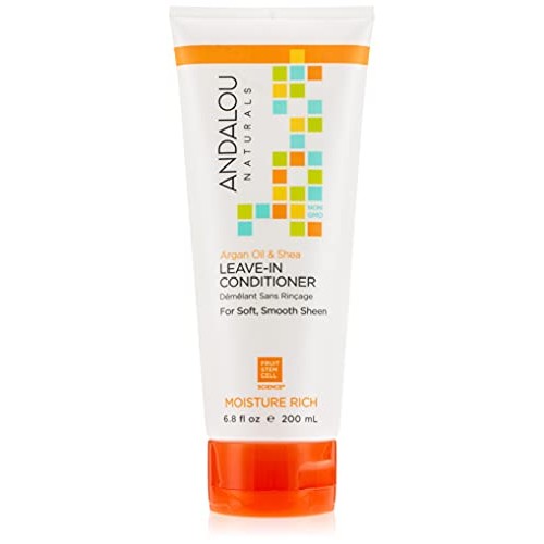 Andalou Naturals Argan Oil Plus LeaveIn Conditioner Fluid, Vanill...