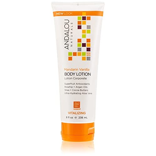 Andalou Naturals Body Lotion Ounce, Mandarin Vanilla Vitalizing, ...