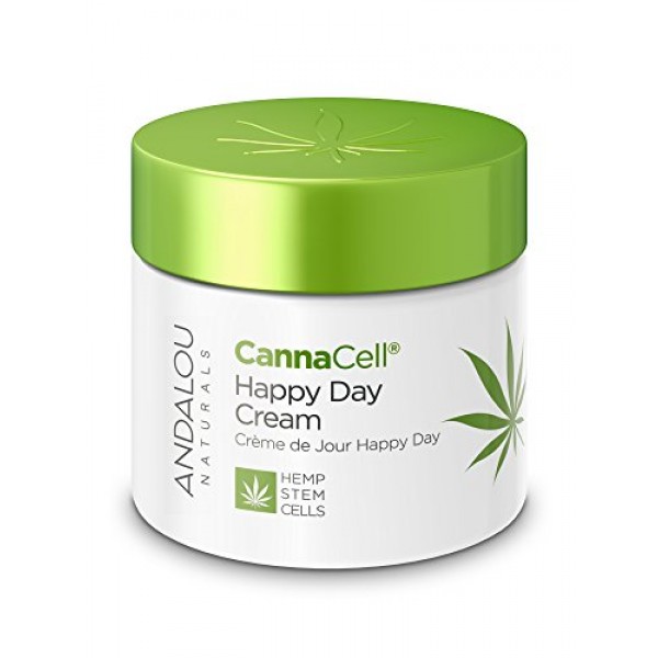 Andalou Naturals CannaCell Happy Day Cream, Coconut, 1.7 Ounce