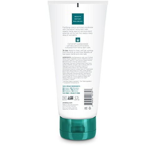 Andalou Naturals CannaCell Vitamin Conditioner, Daily Dose, 8.5 O...